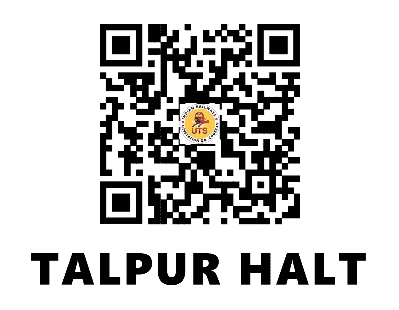 UTS QR Code for TALPUR HALT - TLPH (ER - WEST BENGAL)